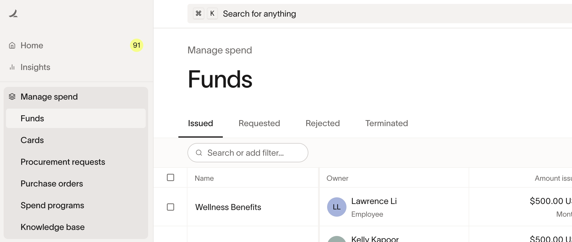 Ramp corporate card and spend management platform review