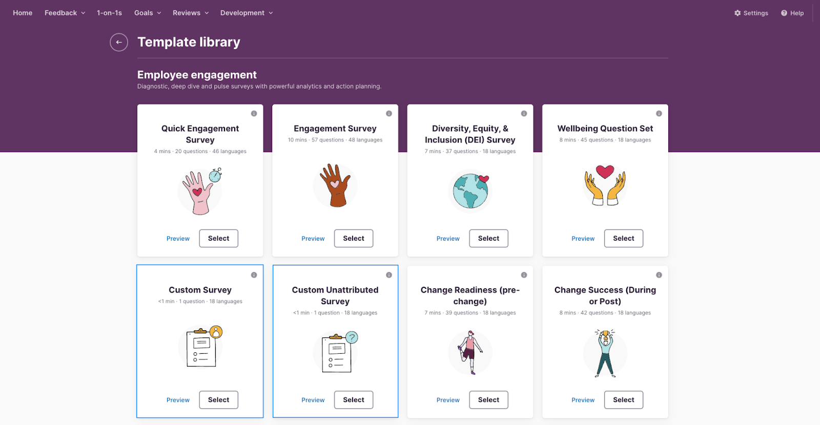 Culture Amp employee engagement platform dashboard